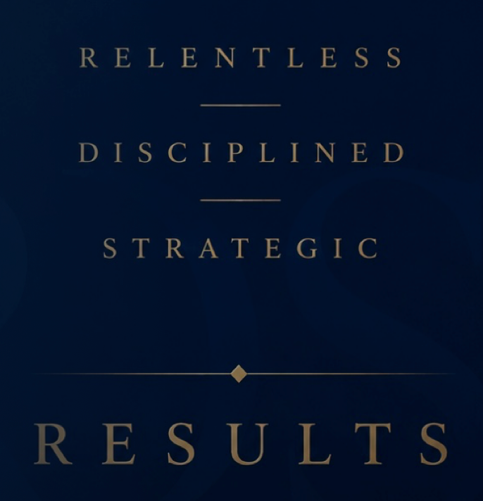 RDS Law — Relentless, Disciplined, Strategic, Results